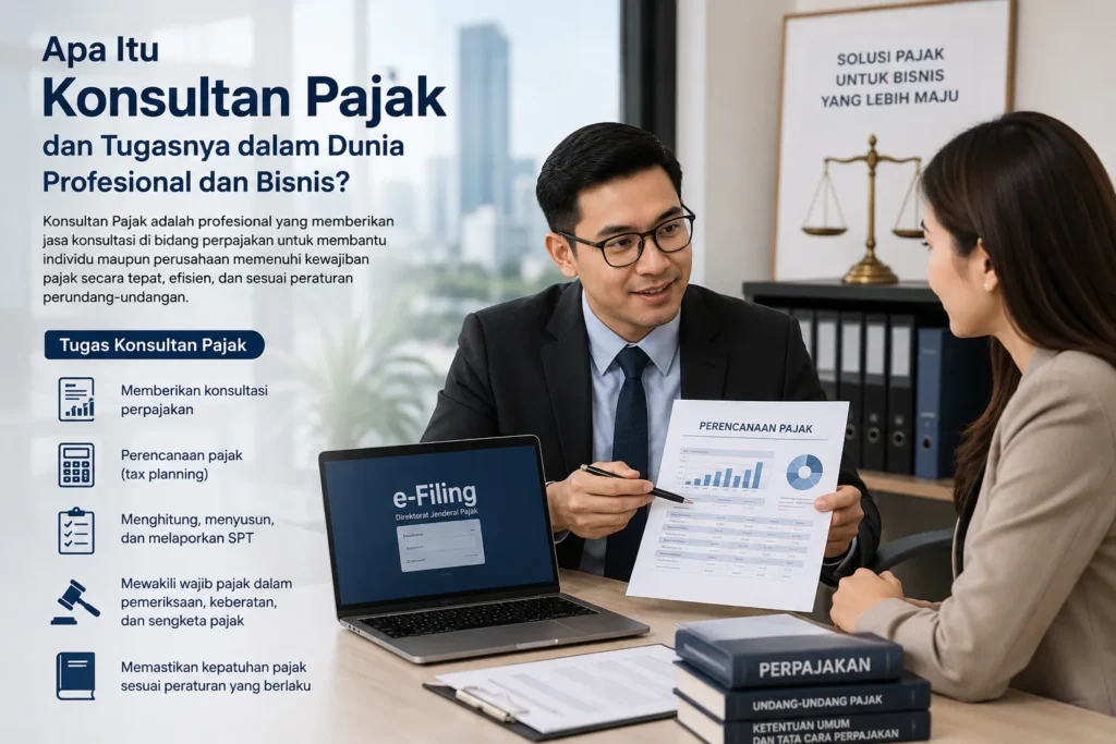 apa itu konsultan pajak