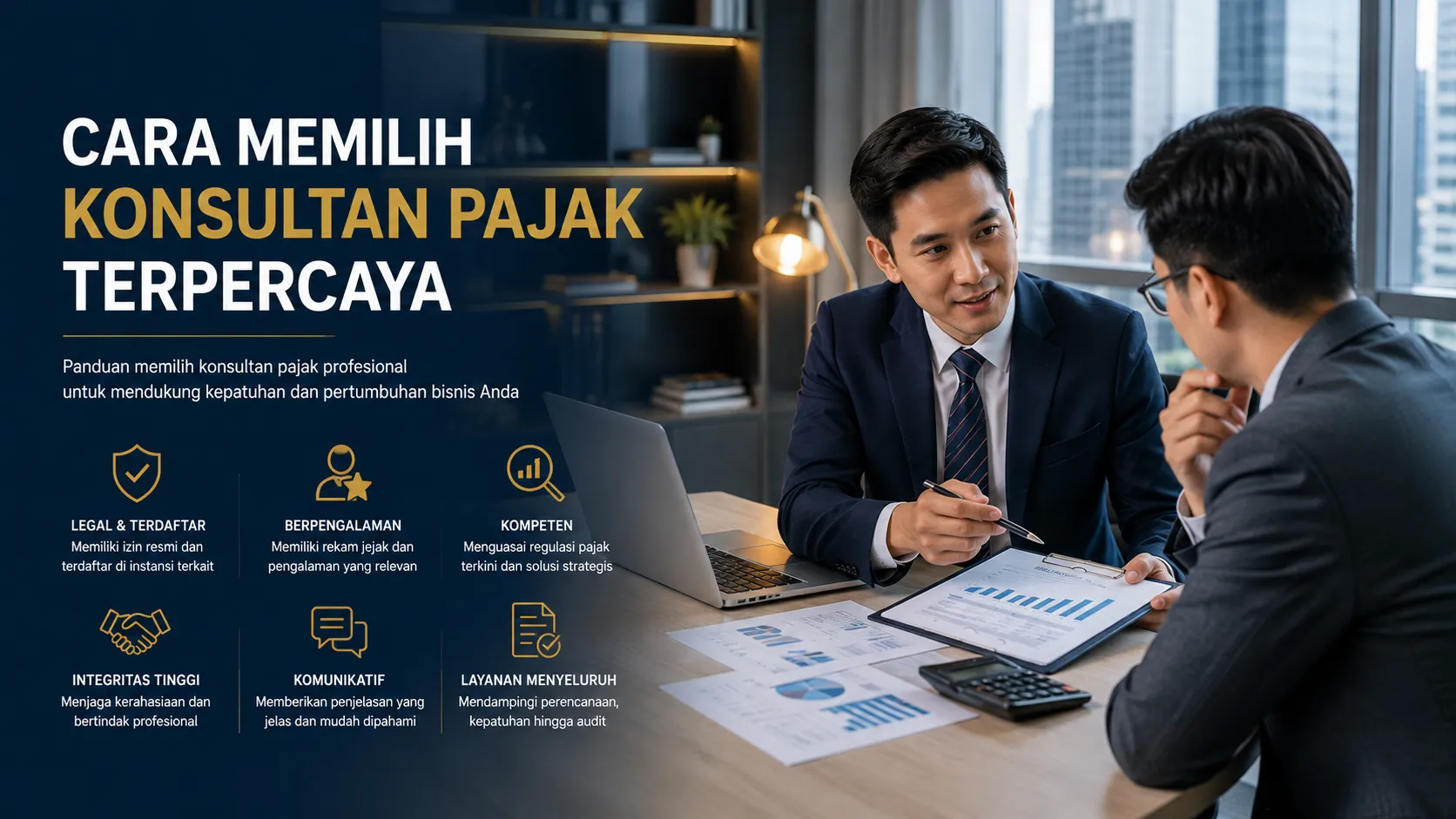 Cara memilih konsultan pajak terpercaya