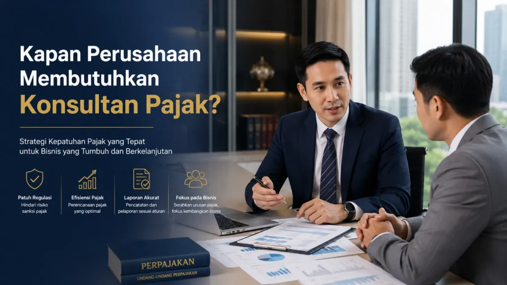 Kapan Perusahaan Membutuhkan Konsultan Pajak