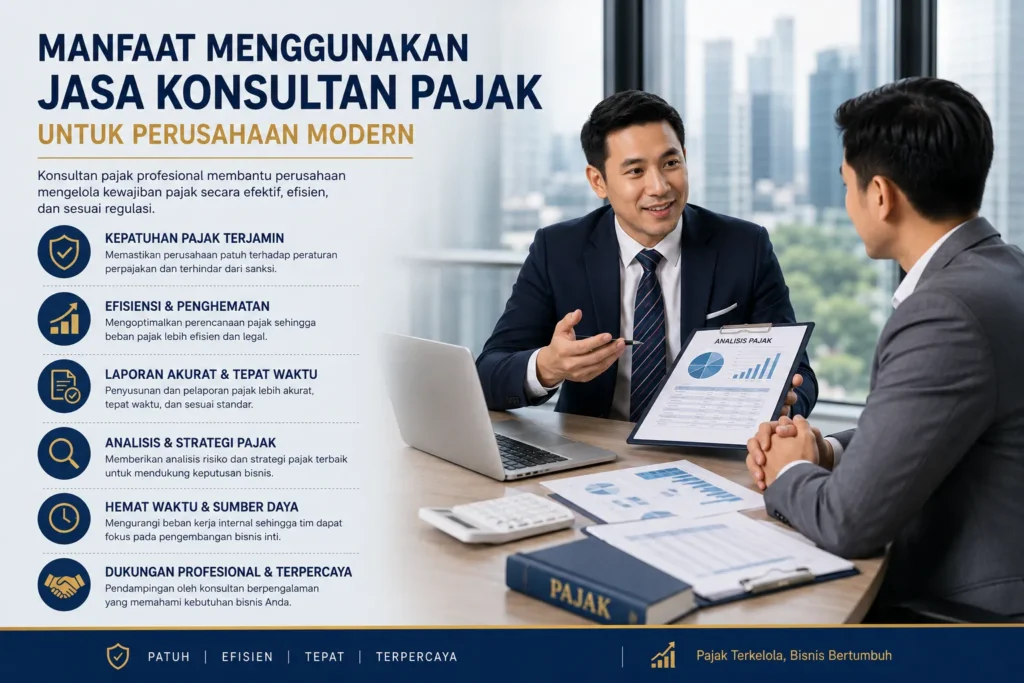 Manfaat menggunakan jasa konsultan pajak