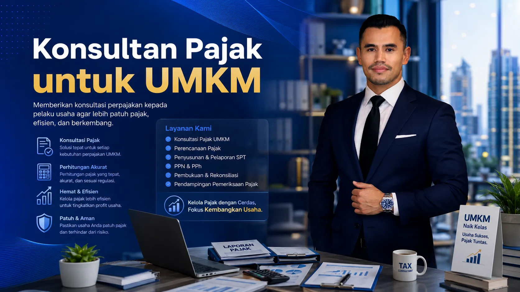 Konsultan Pajak untuk UMKM memberikan konsultasi kepada pelaku usaha