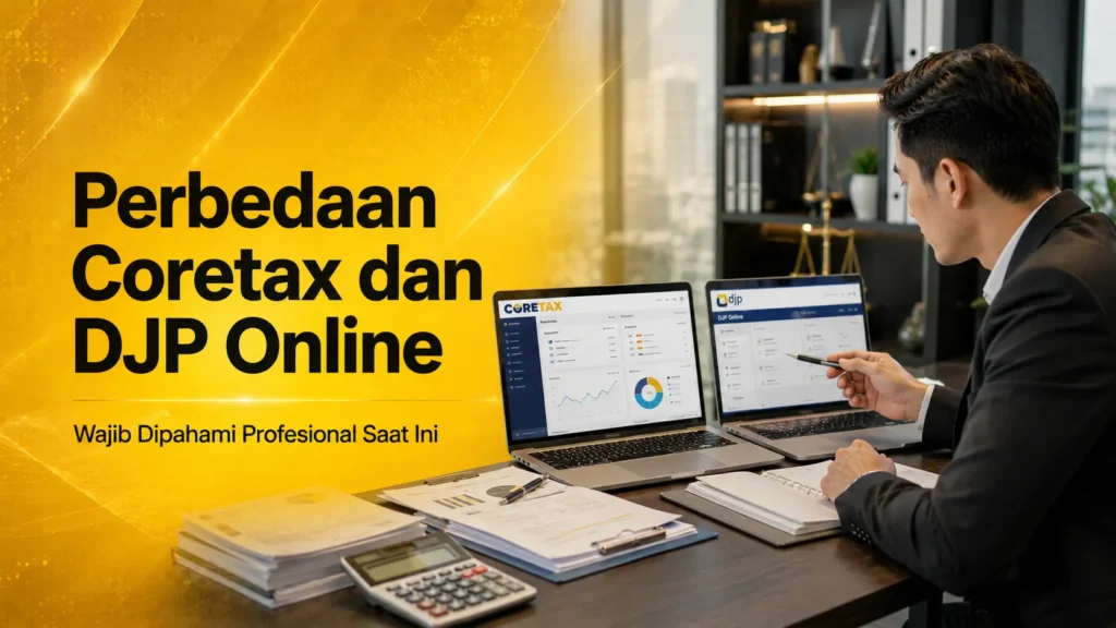 Perbedaan Coretax dan DJP Online dalam administrasi perpajakan digital
