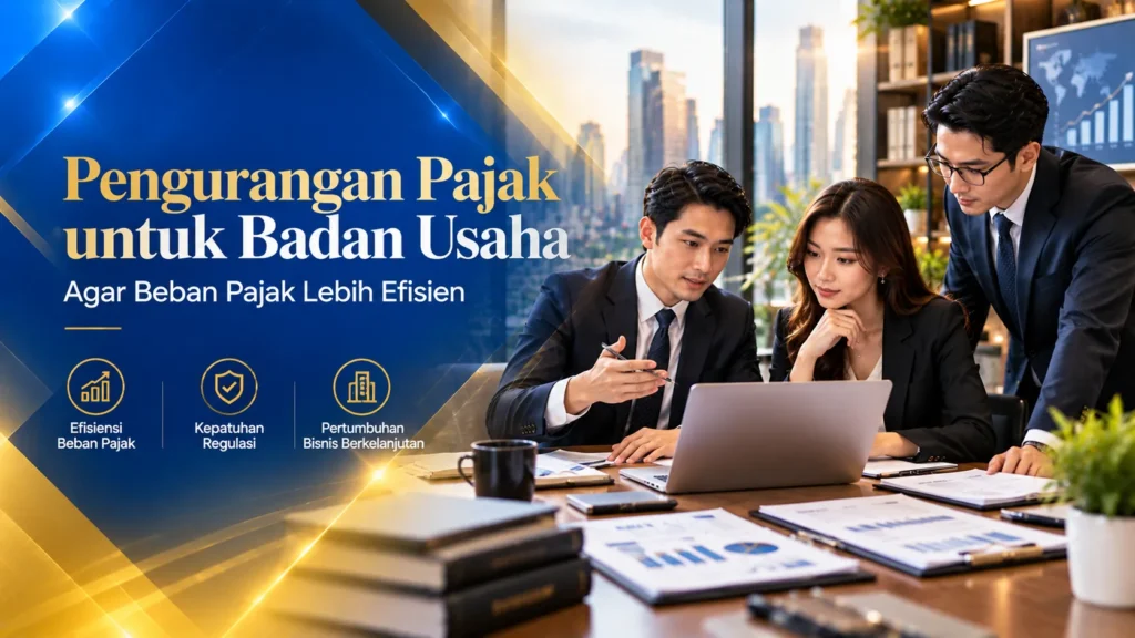 Pengurangan Pajak untuk Badan Usaha dan strategi efisiensi pajak